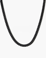 Cuban Chain (Black) 5mm