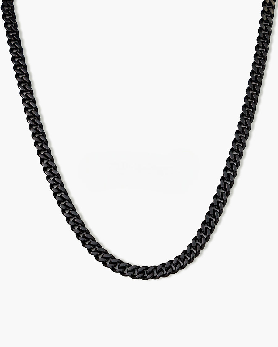 Cuban Chain (Black) 5mm