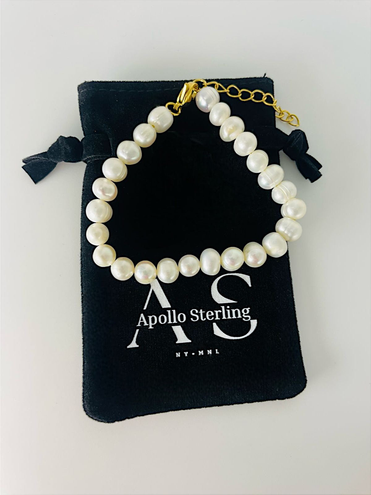 Pearl Bracelet (Gold)