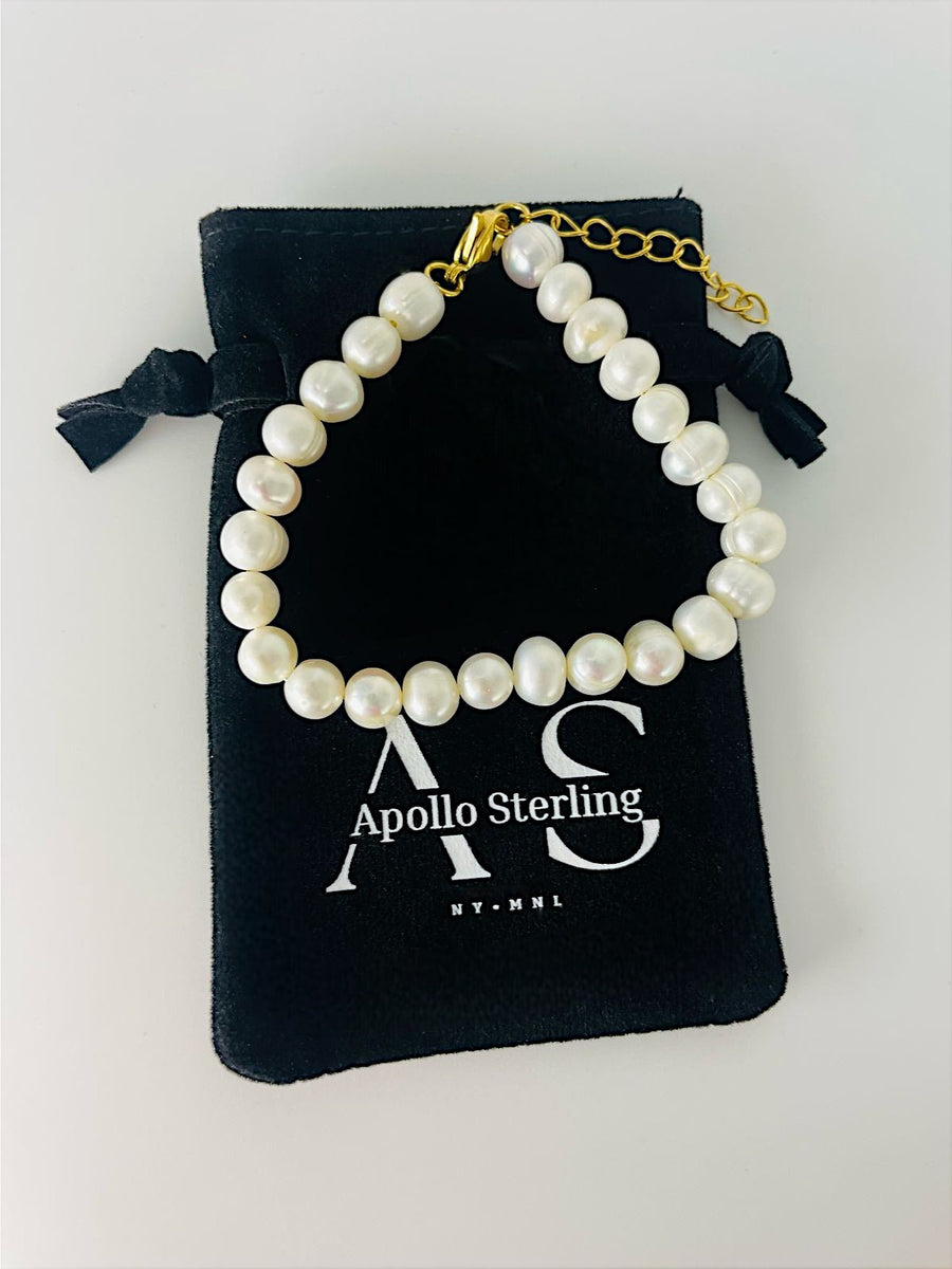Pearl Bracelet (Gold)