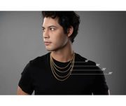 Cuban Chain (Black) 5mm
