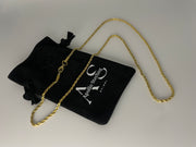 Rope Chain (Gold) 2mm