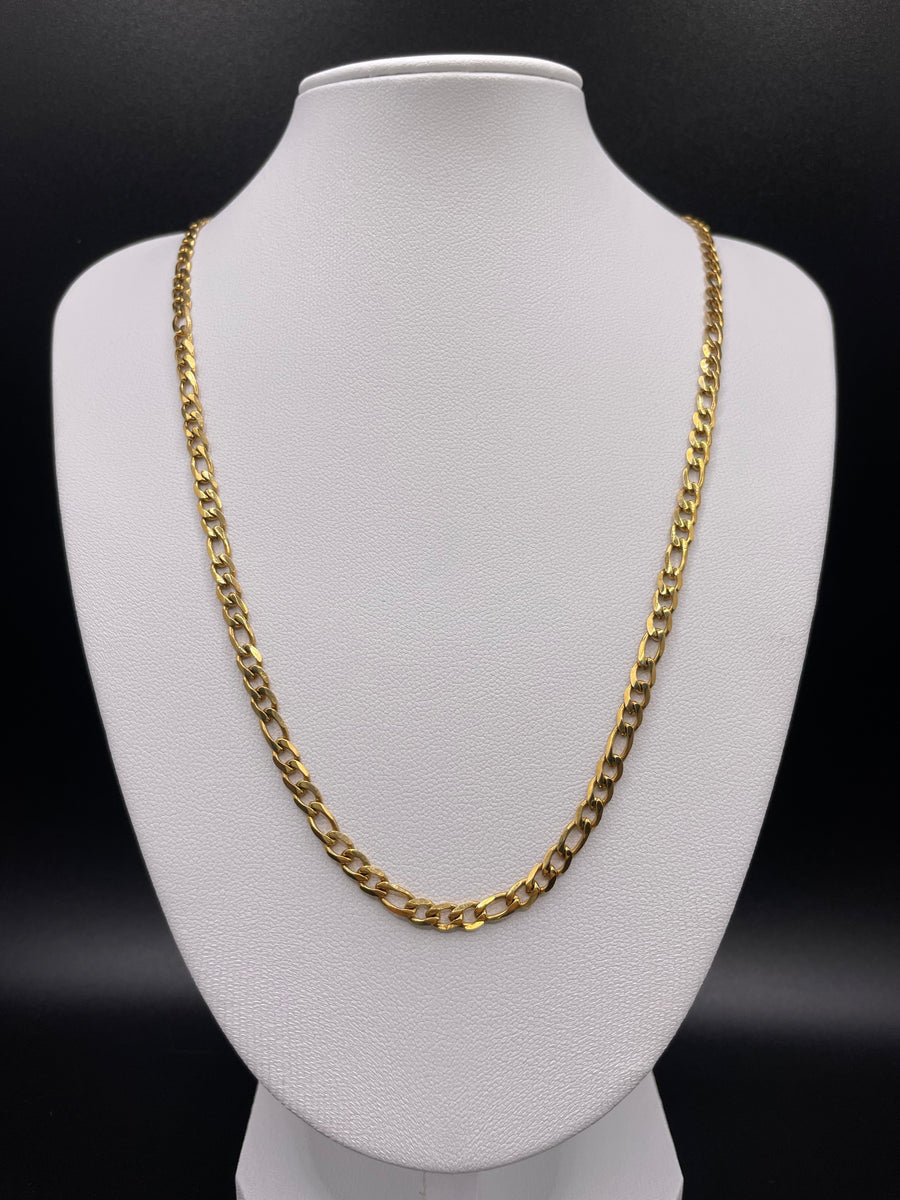 Figaro Chain (Gold) 4mm