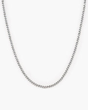 Cuban Chain (Silver) 3mm