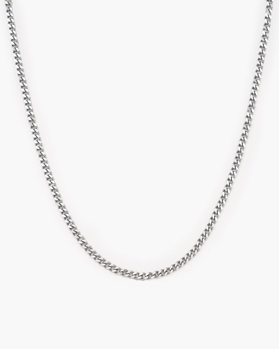 Cuban Chain (Silver) 3mm