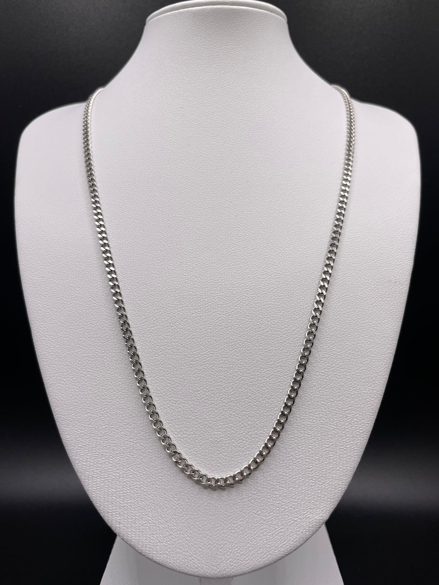 Cuban Chain (Silver) 3mm