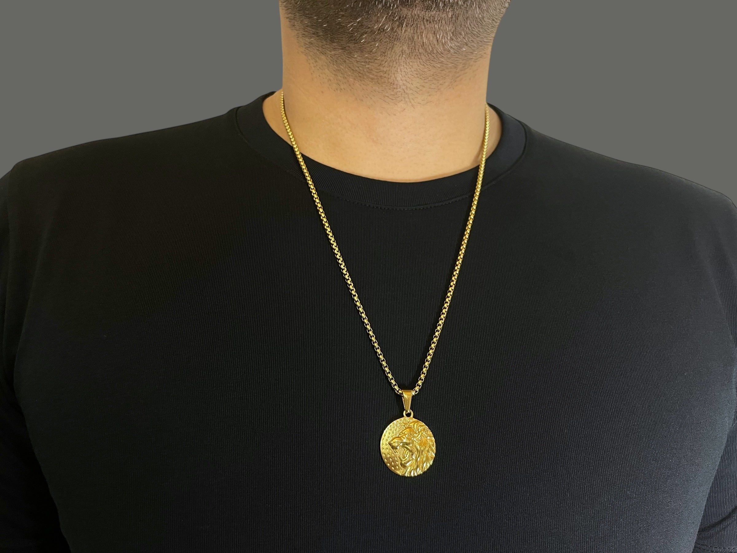 Lion Medallion (Gold)