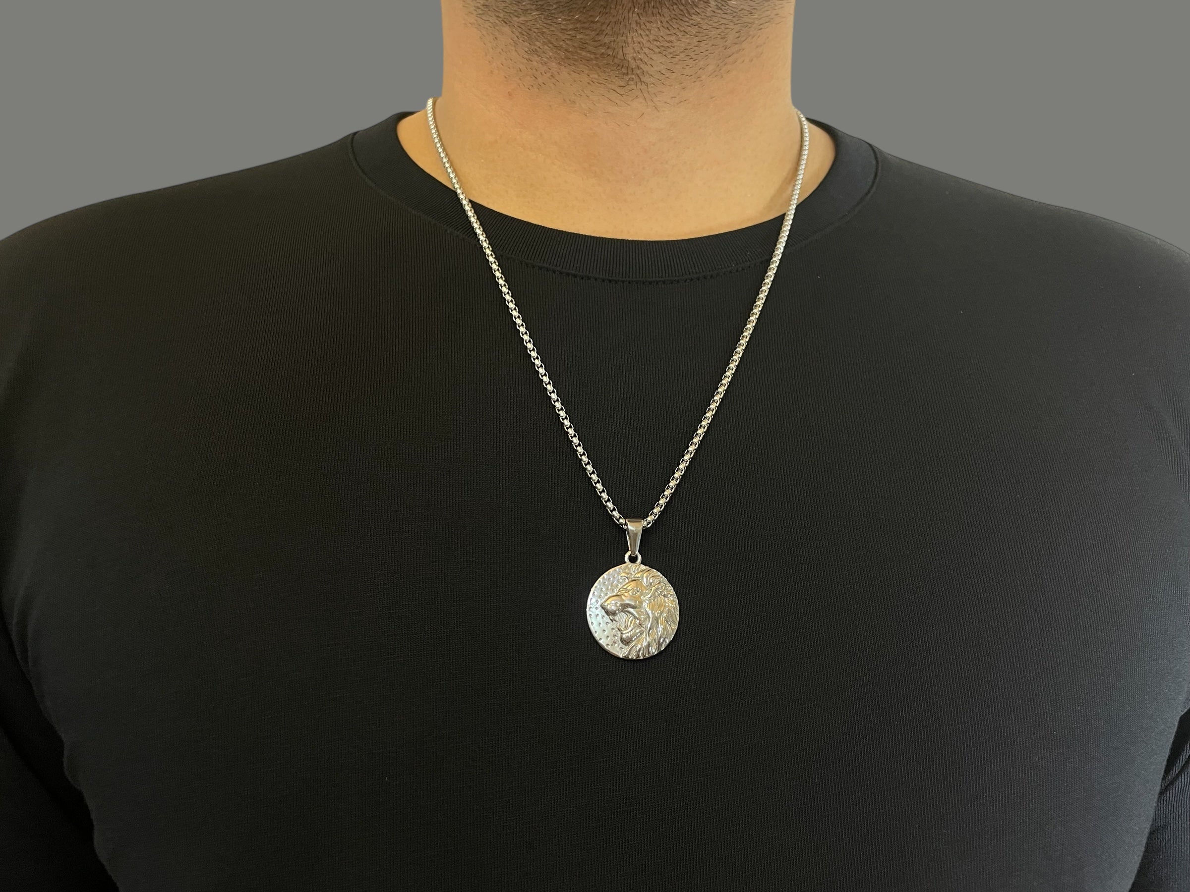 Lion Medallion (Silver)