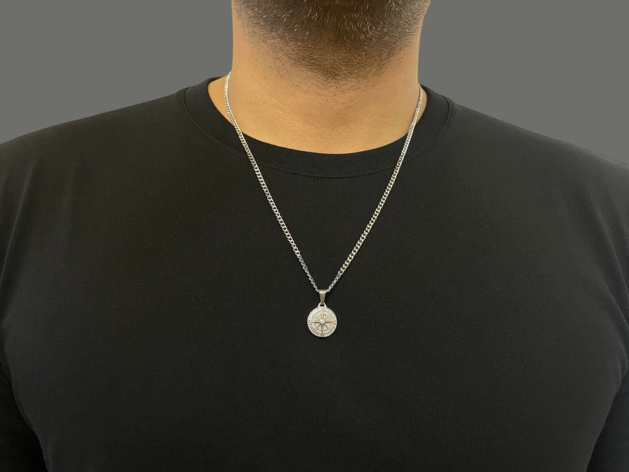 North Star Compass (Silver)
