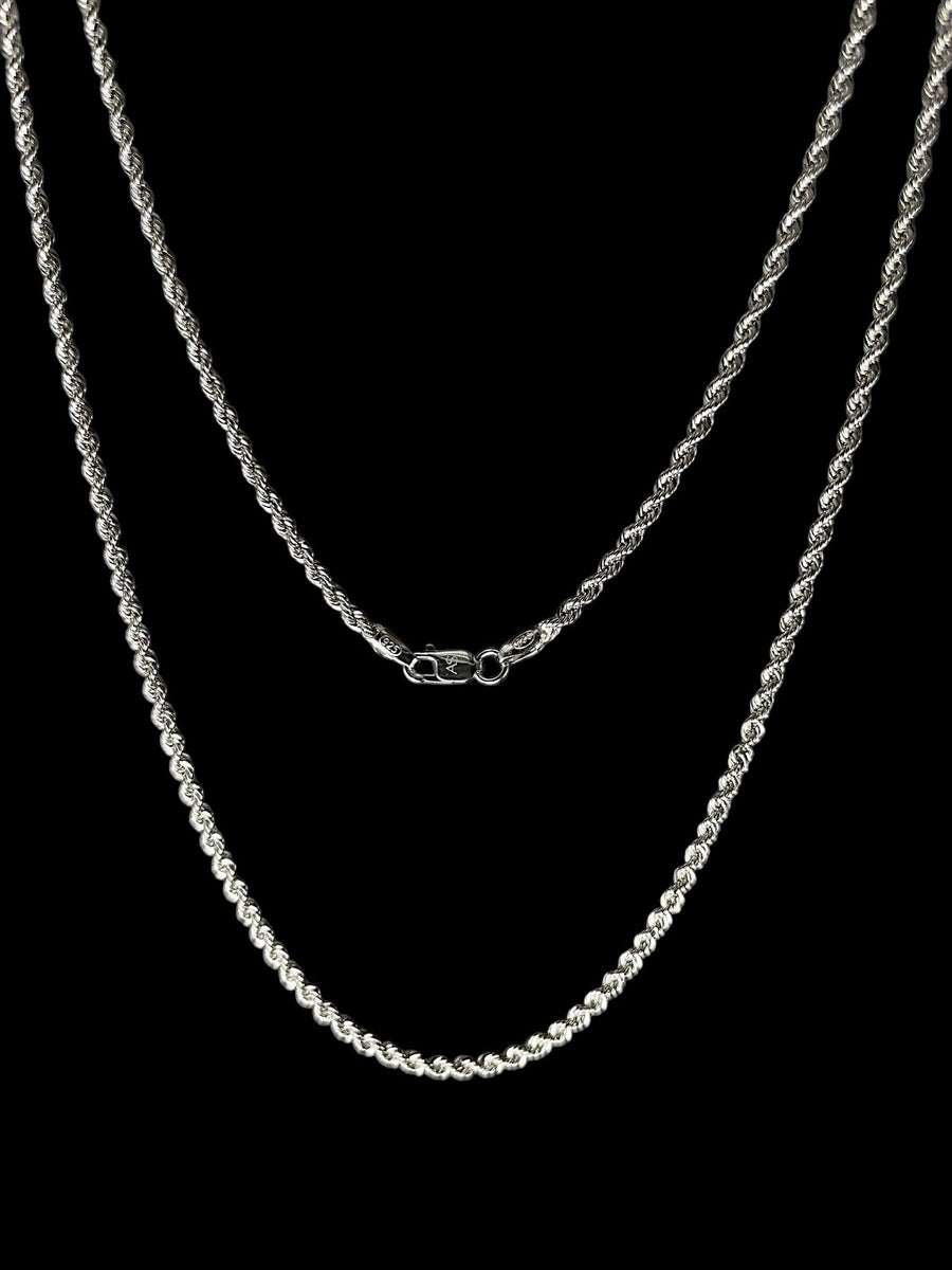 Rope Chain (Sterling Silver) 2mm