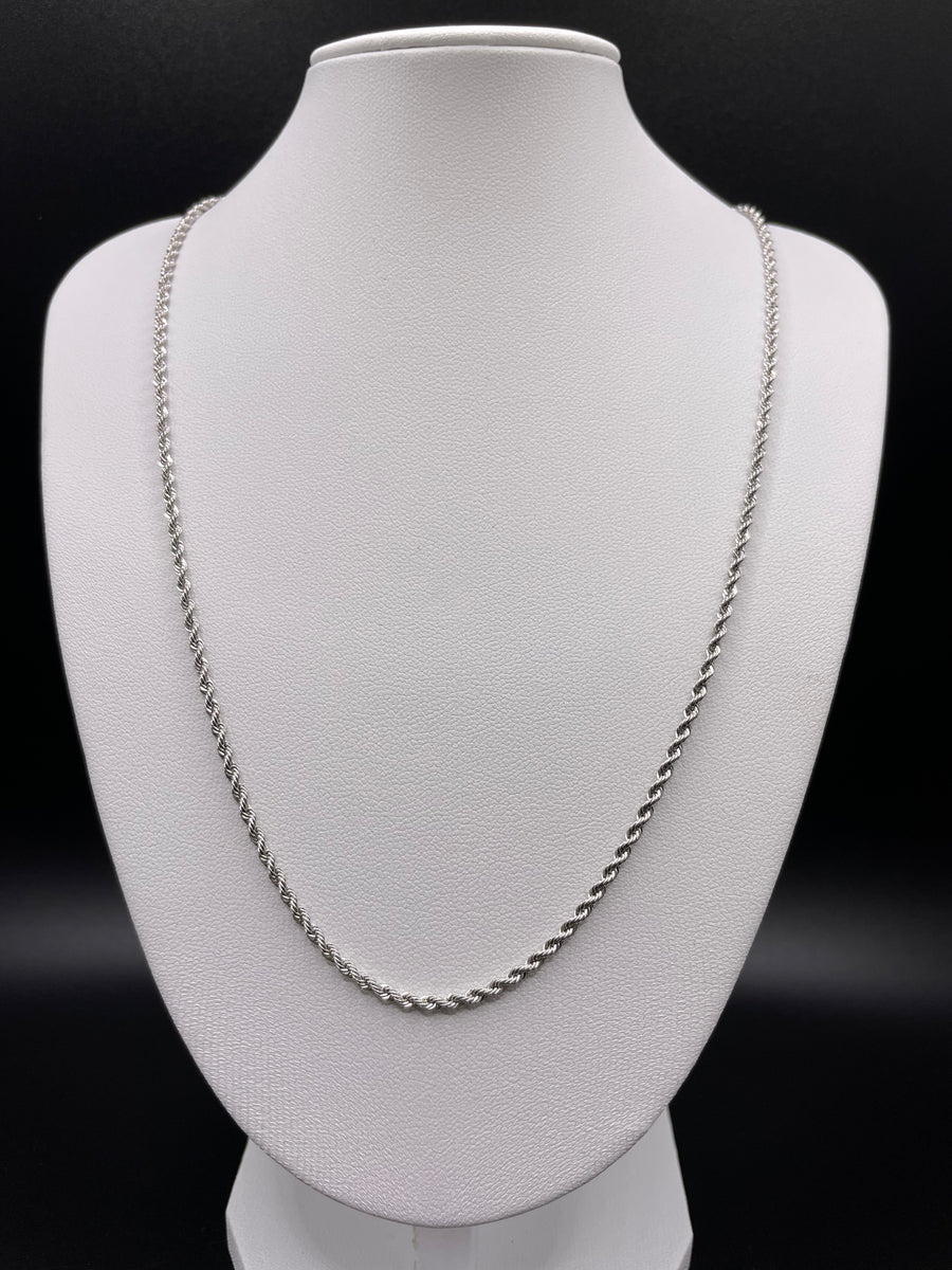 Rope Chain (Sterling Silver) 2mm