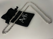 Rope Chain (Silver) 4mm